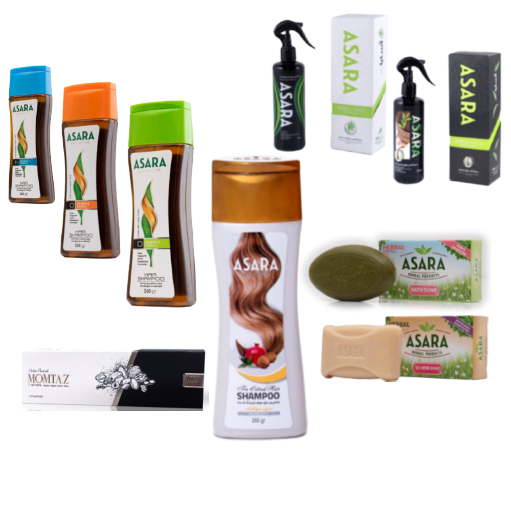انواع محصولات آرایشی و بهداشتی گیاهی آسارا / شوینده بهداشتی گیاهی آسارا